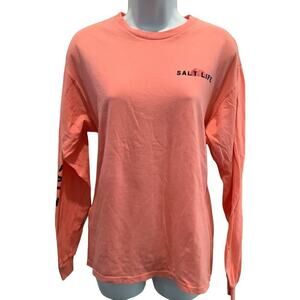 SET OF 3 WOMEN’S LONG SLEEVE RELAXED FIT TEE SHIRTS ALL SIZE M